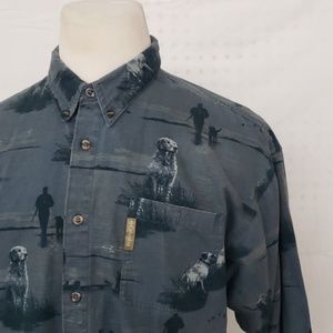 Columbia River Lodge Long Sleeve Shirt Animal